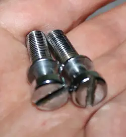VINTAGE CHROME TAILPIECE