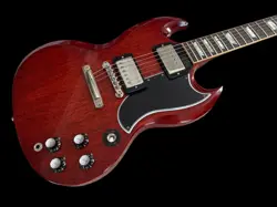 2024 GIBSON CUSTOM SHOP 1961 LES PAUL SG STANDARD REISSUE VOS - CHERRY RED