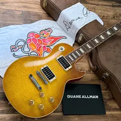 GIBSON CUSTOM SHOP DUANE ALLMAN 1959 CHERRY SUNBURST LES PAUL VOS DOUBLE DIRTY L