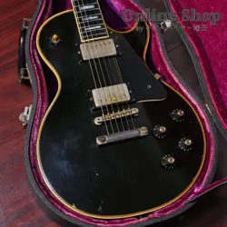 GIBSON VINTAGE 1973 LES PAUL CUSTOM EBONY