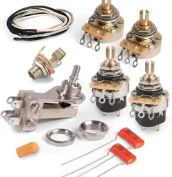GOLDEN AGE PREMIUM WIRING KIT FOR GIBSON SG WITH PUSH-PULL POTS,...