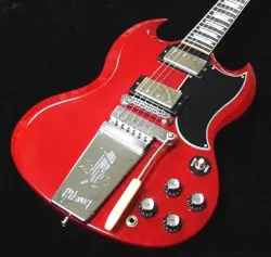 ENGRAVED GIBSON LONG MAESTRO LYRE VIBROLA TREMOLO W ARM FITS SG FIREBIRD GUITAR