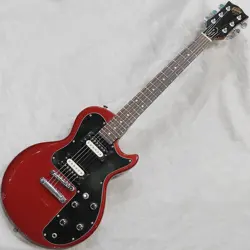 USED GIBSON SONEX-180 DELUXE '81 METALLIC RED ELECTRIC GUITAR