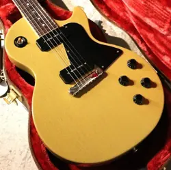 GIBSON SUPER OUT OF STOCK COLOR ONE PIECE BODY!! LES PAUL SPECIAL ~TV YELLOW~ #2