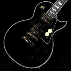 EPIPHONE INSPIRED BY GIBSON CUSTOM LES PAUL CUSTOM EBONY WEIGHT: 3.79KG