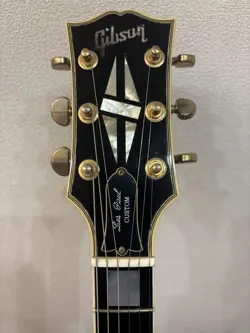 GIBSON LES PAUL CUSTOM BLACK #QO919Y