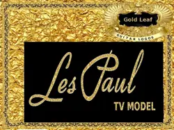 TV GUITAR DECAL
