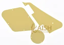 CREAM 1 PLY LP PICKGUARD & BACK PLATE SWITCH CAVITY COVERS FOR GIBSON LES PAUL