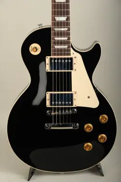 GIBSON LES PAUL STANDARD 50S EBONY EXCLUSIVE MODEL S N 202640214