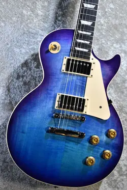 GIBSON CUSTOM COLOR SERIES LES PAUL STANDARD '50S BLUEBERRY BURST #GG7CQ