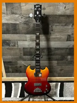 GIBSON SG SUPREME BASS 2007 LAVA/FIREBURST