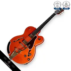 GIBSON CHET ATKINS COUNTRY GENTLEMAN SEMIACOUSTIC GUITAR FLAME MAPLE TOP 1995