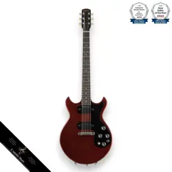 GIBSON 1965 MELODY MAKER DOUBLE PICKUP CHERRY ELECTRIC GUITAR