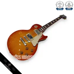 GIBSON CUSTOM SHOP 1958 REISSUE LES PAUL STANDARD   MAPLE TOP THICK GRIP