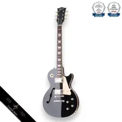 GIBSON ESLES PAUL BLACK TOP 2014 ELECTRIC GUITAR WITH HARD CASE