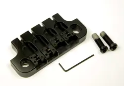 HIPSHOT SUPERTONE 4-STRING BASS BRIDGE GIBSON 2 POINT BLACK 5G410B