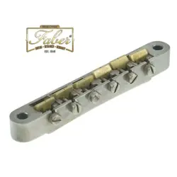 FABER ABRH-BA ABRH BRIDGE FOR GIBSON® ABR-1 REPLACEMENT NICKEL AGED ARTNR 3023-3