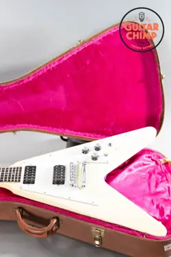 1992 GIBSON FLYING V ‘67 REISSUE CLASSIC WHITE