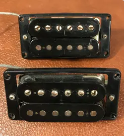 LATE '70'S VINTAGE GIBSON T TOP HUMBUCKING PICKUP PAIR