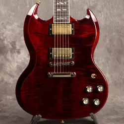 GIBSON SG SUPREME WINE RED WITH HARD CASE