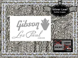 GIBSON LES PAUL JUNIOR GUITAR DECAL HEADSTOCK DECAL RESTORATION WATERSLIDE 96S
