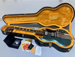 ELECTRIC GUITAR GIBSON MURPHY LAB 1964 SG TYPE PELHAM BLUE 2024 WITH HARD CASE