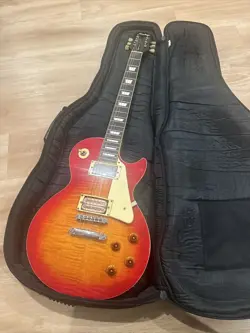EPIPHONE GIBSON-LES PAUL MODEL  STANDARD CHERRY SUNBURST ELECTRIC GUITAR