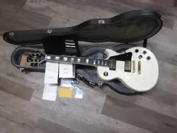 ELECTRIC GUITAR GIBSON CUSTOM SHOP LES PAUL CUSTOM W/ EBONY FINGERBOARD GLOSS