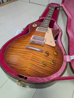 ELECTRIC GUITAR GIBSON CUSTOM SHOP 1959 LES PAUL STANDARD VOS WASHED CHERRY 2021