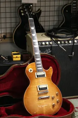 GIBSON LES PAUL TRADITIONAL T 2017 HONEY BURST W/ SEYMOUR DUNCAN SLASH PICKUPS