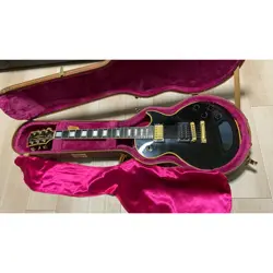 GIBSON LES PAUL CUSTOM -EBONY- NO.LG805