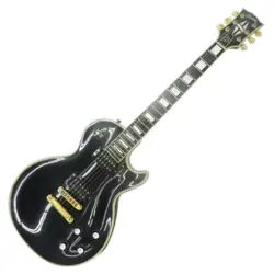 GIBSON USA USA/LES PAUL CUSTOM EBONY/LP CST EB/B RANK/75 USED NO.LG222