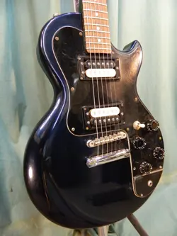 1980 GIBSON SONEX DELUXE, HEADSTOCK REPAIR, GREAT PROJECT, BACK-UP
