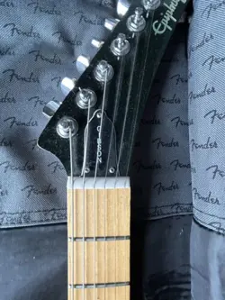 ELECTRIC GUITAR SIGNED