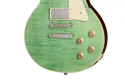 EPIPHONE INSPIRED BY GIBSON LES PAUL STANDARD 50S FIGURED SEAFOAM GREEN LES PAUL