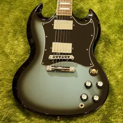 GIBSON CUSTOM COLOR SERIES LIGHTWEIGHT INDIVIDUAL SG STANDARD PELHAM BLUE BURST 