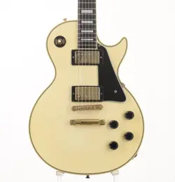 GIBSON LES PAUL CUSTOM ALPINE WHITE 1988