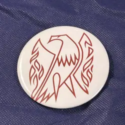 FIREBIRD 75 MILIDEKA CAN BADGE GIBSON