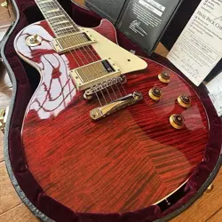 GIBSON LES PAUL CUSTOM PRO - RED TIGER