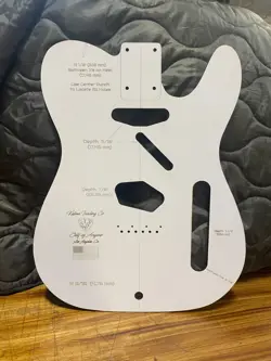 PLY GUITAR BODY