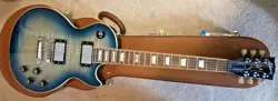 2014 GIBSON LES PAUL PEACE TRANQUILITY BLUE BURST GUITAR IMMACULATE!!!