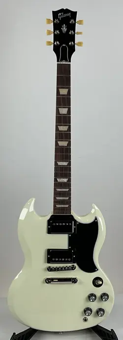 GIBSON 61 SG STANDARD ELECTRIC SOLIDBODY GUITAR, CLASSIC WHITE