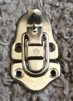 NOS EXCELSIOR GUITAR CASE LATCH FENDER GIBSON ETC 2.75”