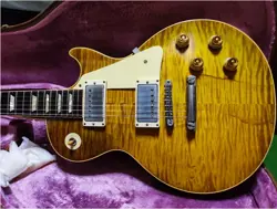 ELECTRIC GUITAR GIBSON CUSTOM SHOP 60TH ANNIV. 1959 LES PAUL STANDARD GREENLEMON