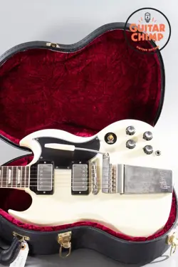 2004 GIBSON CUSTOM SHOP SG STANDARD REISSUE CLASSIC WHITE