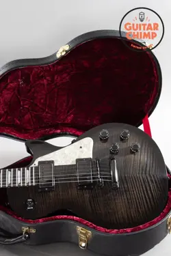 1996 GIBSON CUSTOM SHOP JOE PERRY LES PAUL BLACK BURST