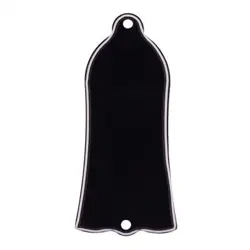 2 HOLE 3PLY BELL TRUSS ROD COVER FOR GIBSON SG LP ELECTRIC GUITAR BASS IN BLACK