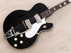 1960S SILVERTONE 1446 CHRIS ISAAK VINTAGE GUITAR, HARMONY USA, GIBSON PICKUPS