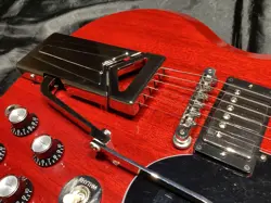 GIBSON SG STANDARD '61 ELECTRIC GUITAR SIDEWAYS VIBROLA 2023 - NEW