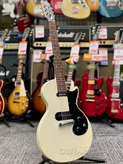 GIBSON MELODY MAKER 2009 WORN WHITE ELECTRIC GUITAR 2.80KG